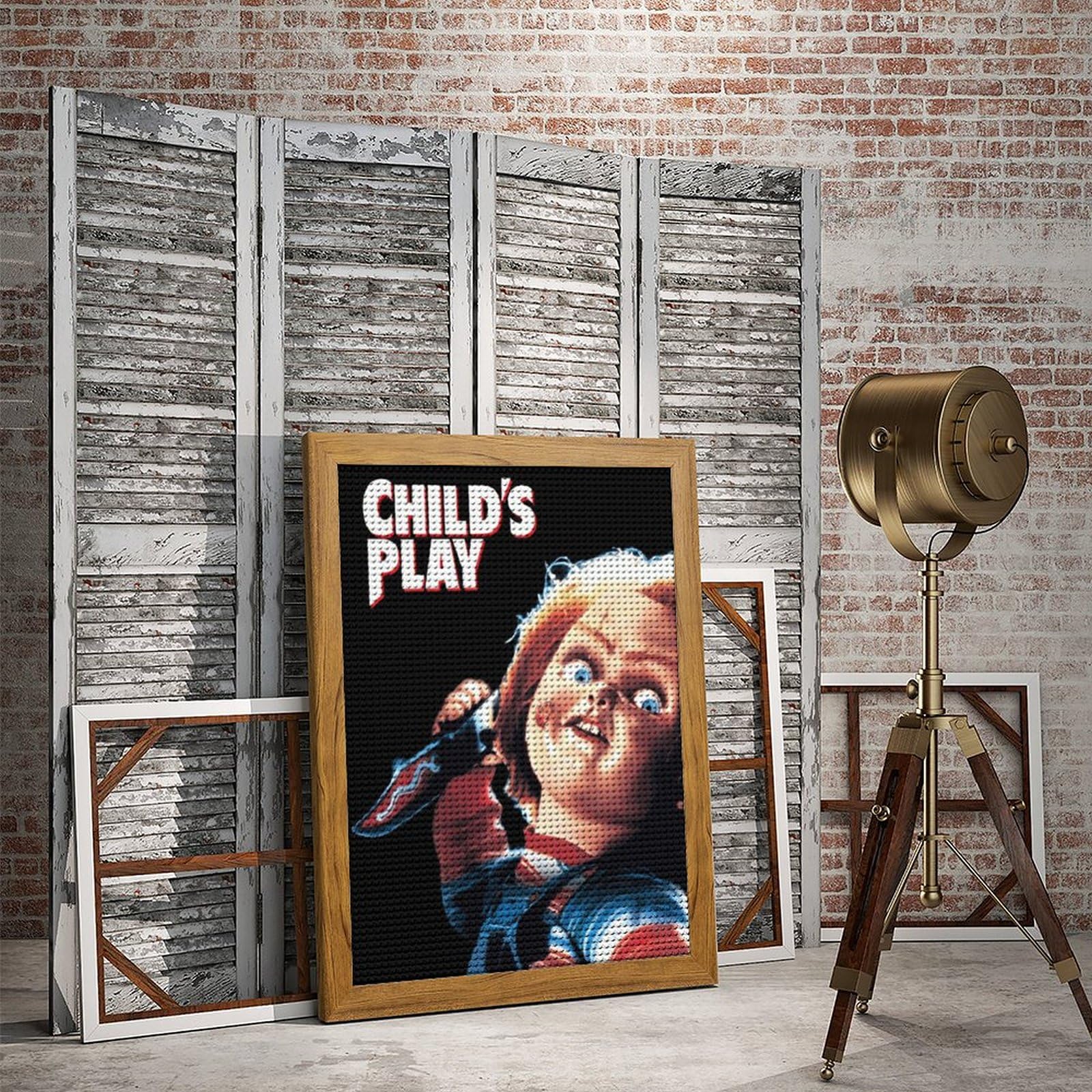 Amazon | チャイルド プレイ チャッキー ホラー映画 ダイヤモンド